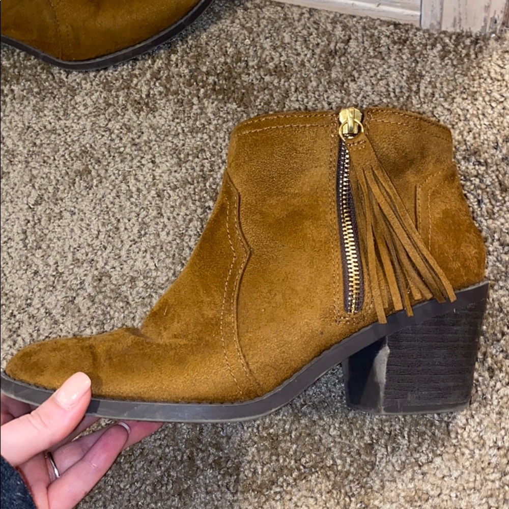 Suede Booties - Picture 2 of 2